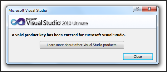 Microsoft Visual Studio 2010 Ultimate RTM | Fully Activated