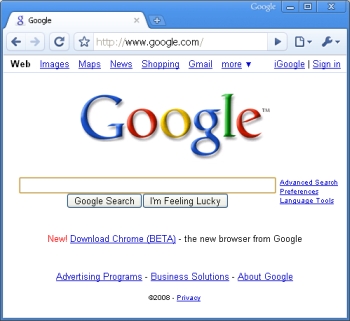 [MULTI] Google Chrome 6.0.427.0 Portable