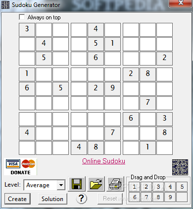 Easy Sudoku on Sudoku Generator 4 6