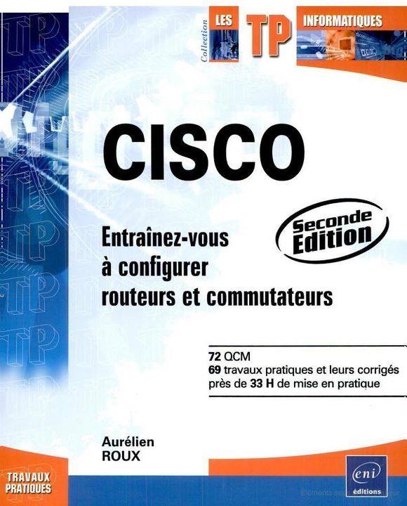 Livre Cisco : Entraînez-vous à configurer routeurs et communtateurs Entrainez.2012312213934